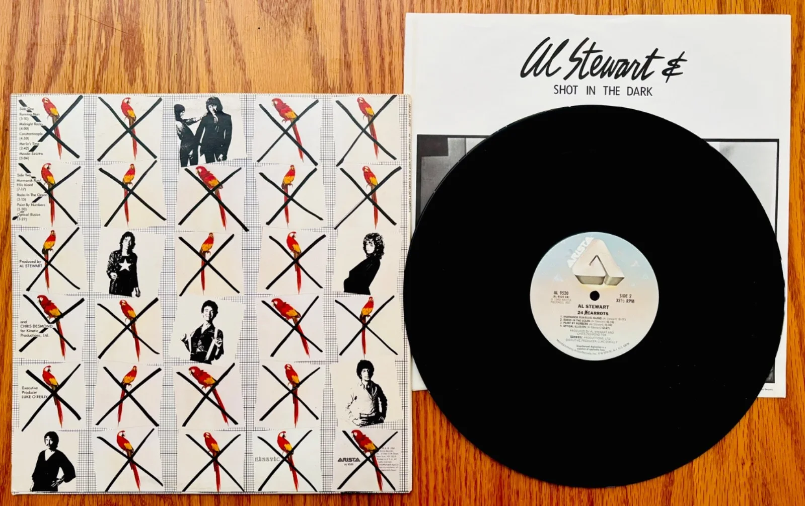 AL STEWART Signed 24 CARROTS Album~Near Mint~ARISTA #AL 9520~The Year Of The Cat, изображение 2