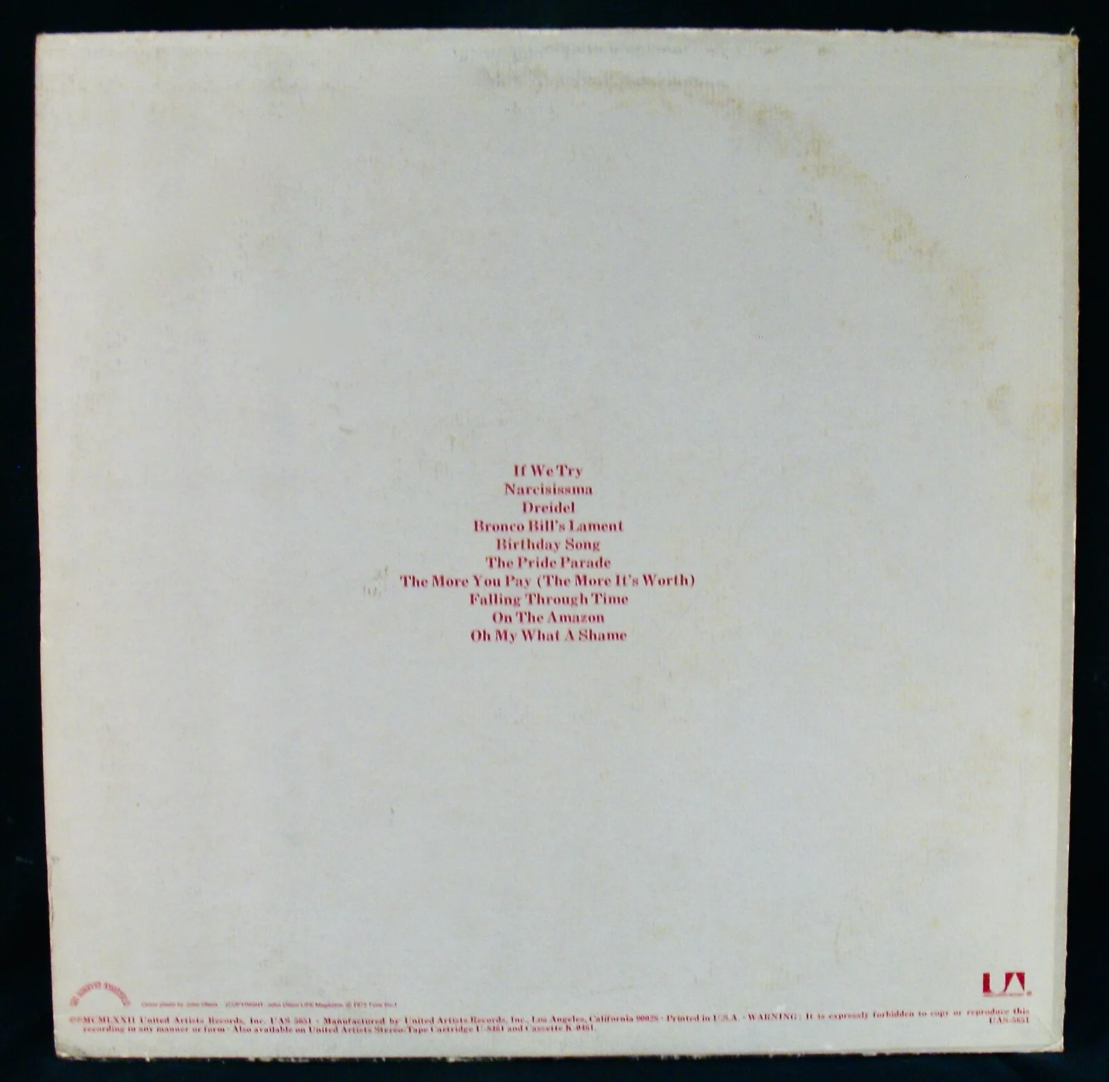 DON McLEAN Signed DON McLEAN Album~American Pie~Folk Rock Singer Songwriter, изображение 3