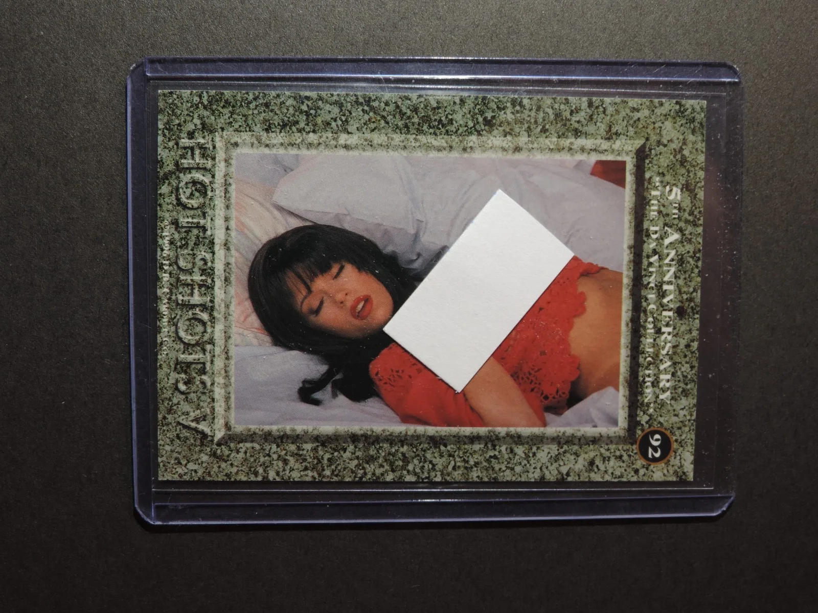 Jenna Jameson — Jenna Jameson Autographed Trading Card Hot Shots V Card No 92 MINT, image 3