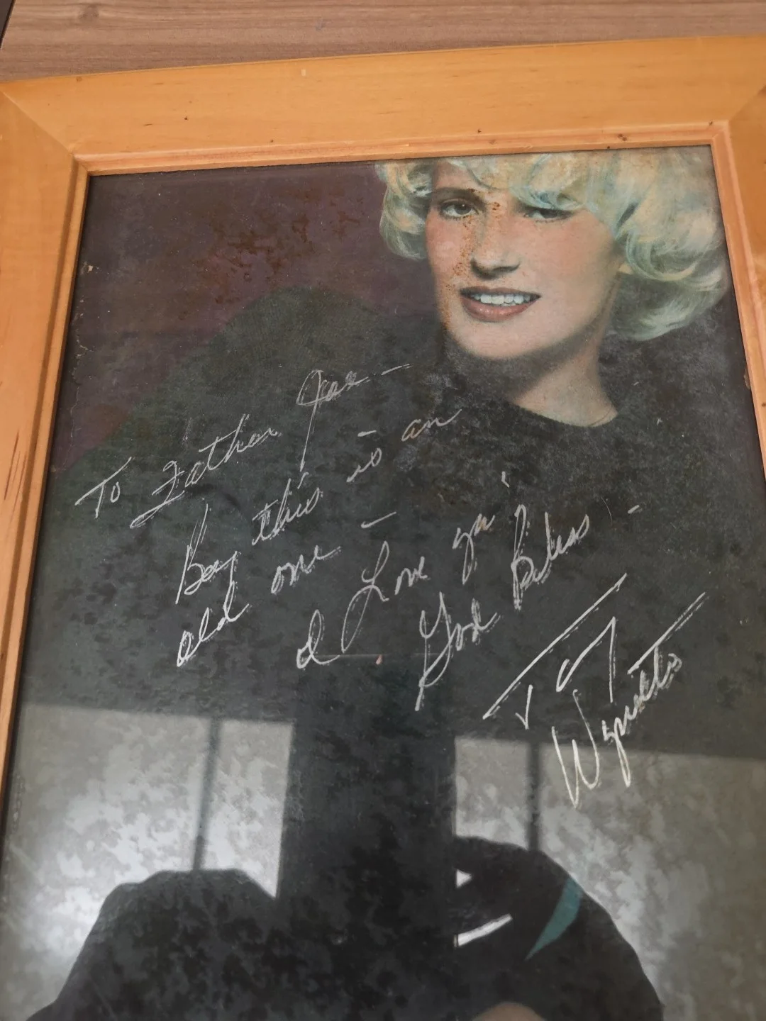 Tammy Wynette Vintage Signed Photograph From 1970's, изображение 2