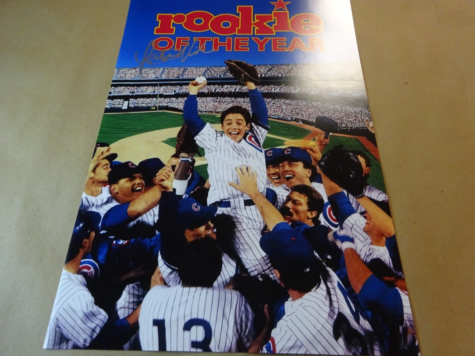 Ian Thomas Nicholas — Signed Ian Thomas Nicholas Autographed 11"x17" Rookie Of The Year Photo, изображение 2