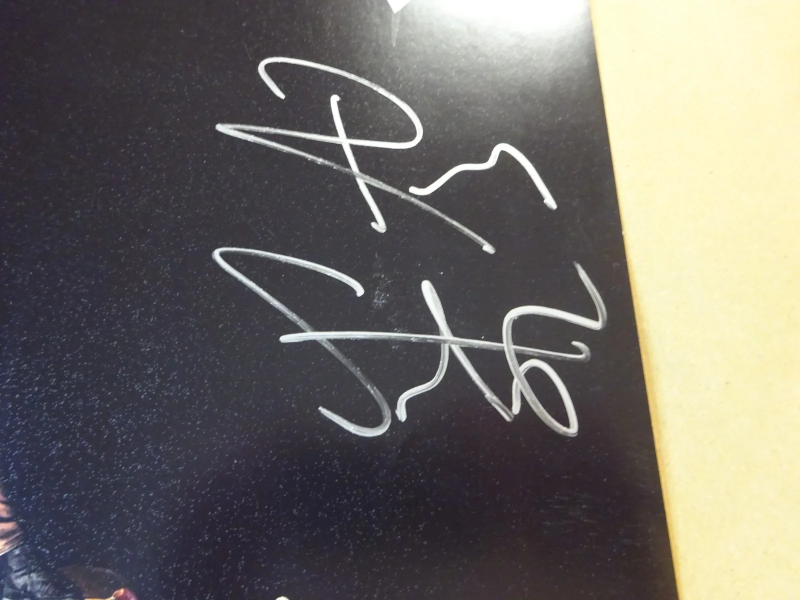 Ray Santiago, Dana DeLorenzo — Signed Ray Santiago & Dana DeLorenzo Ash Vs Evil Dead 11"x17" Photo Beckett COA, изображение 4