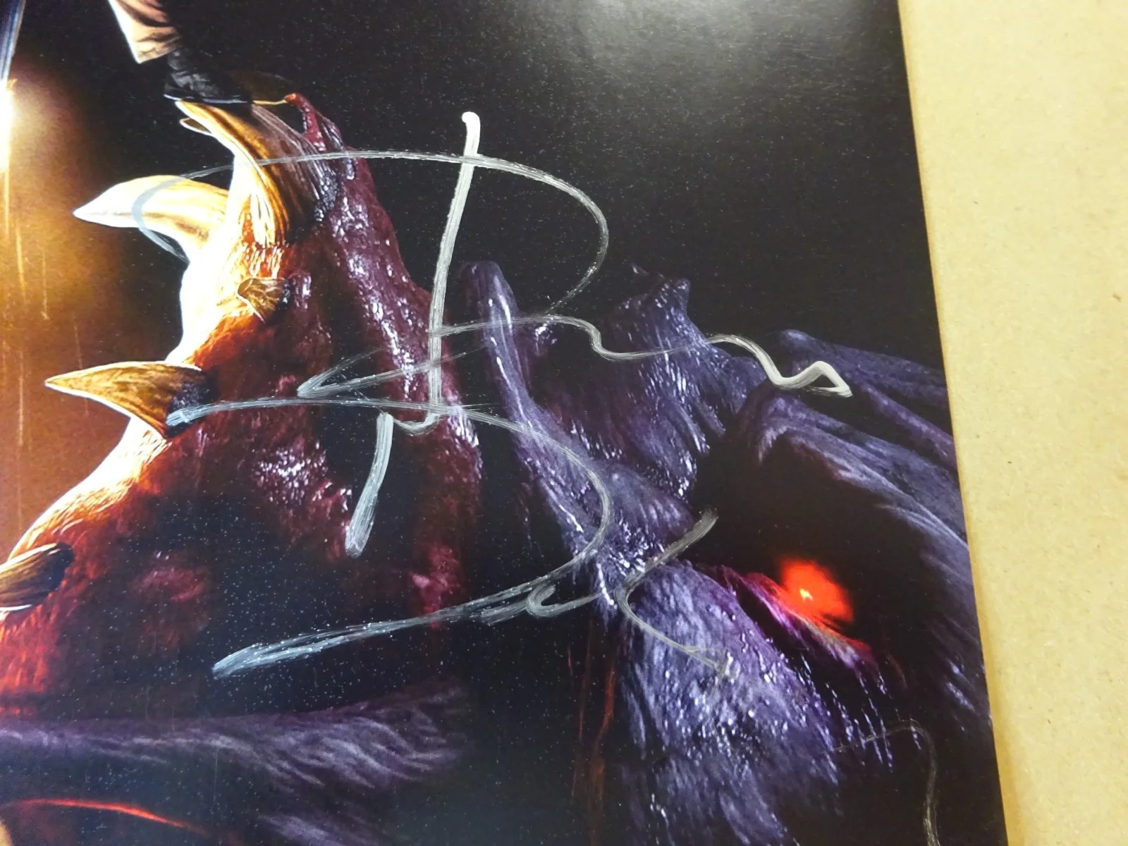 Ray Santiago, Dana DeLorenzo — Signed Ray Santiago & Dana DeLorenzo Ash Vs Evil Dead 11"x17" Photo Beckett COA, изображение 5