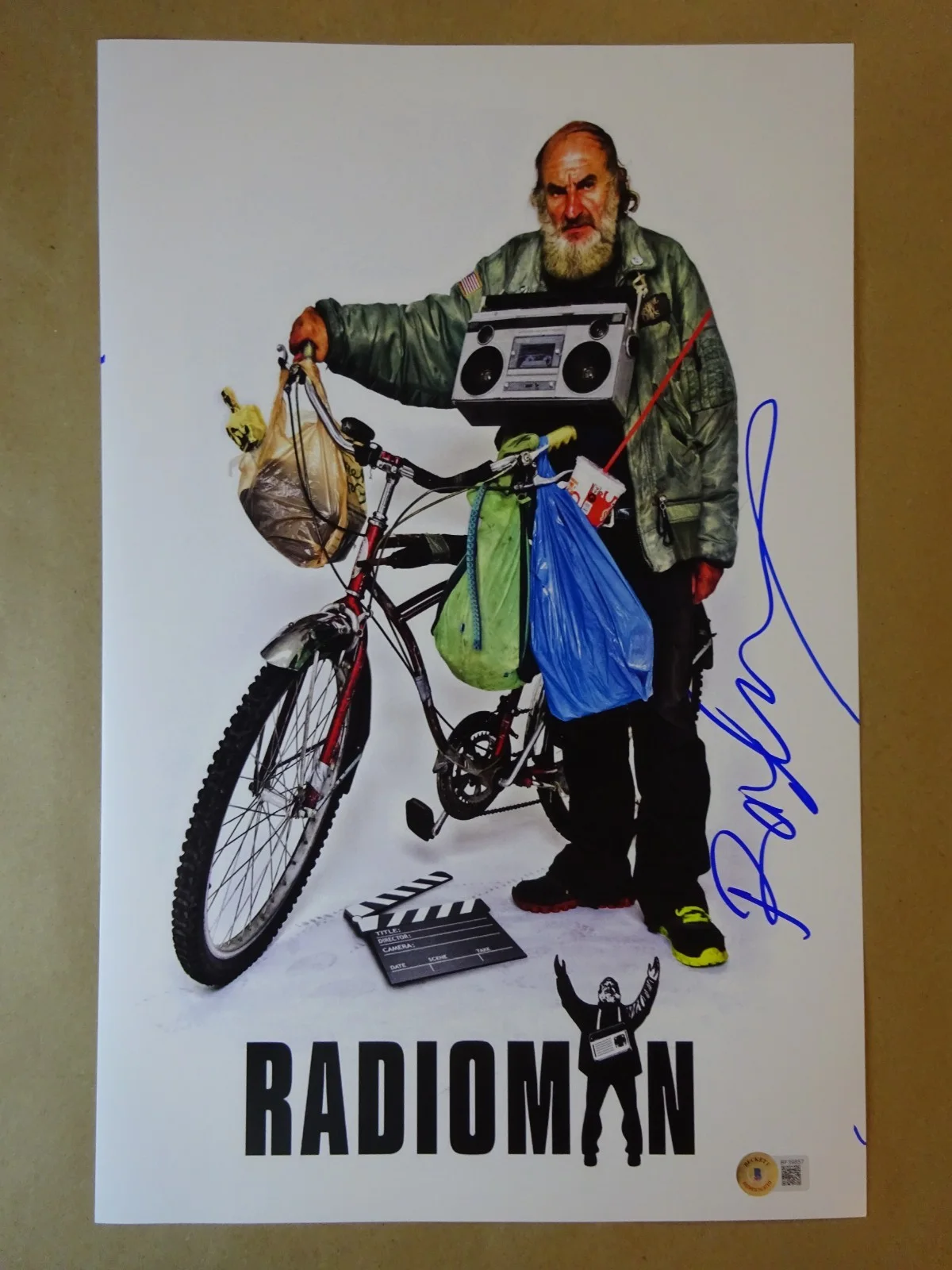 Radio Man — Signed Radio Man Autographed Radioman Personality 11"x17" Photo Beckett BAS COA
