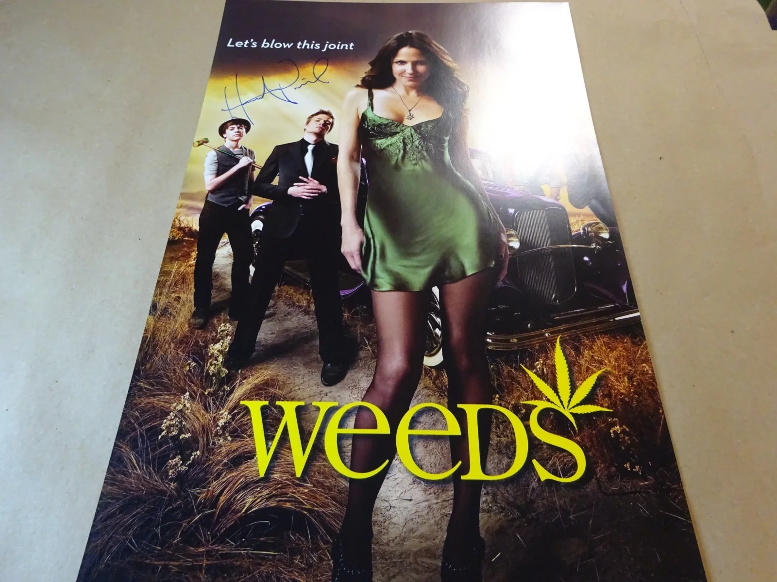 Hunter Parrish — Signed Hunter Parrish Autographed Weeds 11"x17" Photo, изображение 2