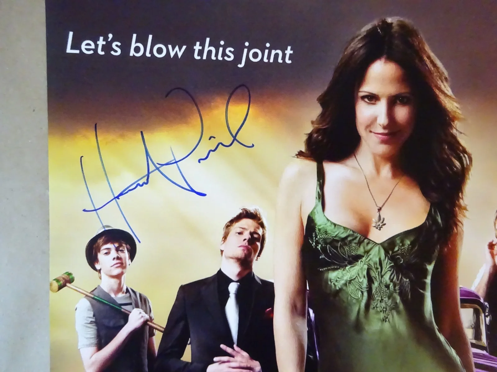 Hunter Parrish — Signed Hunter Parrish Autographed Weeds 11"x17" Photo, изображение 3