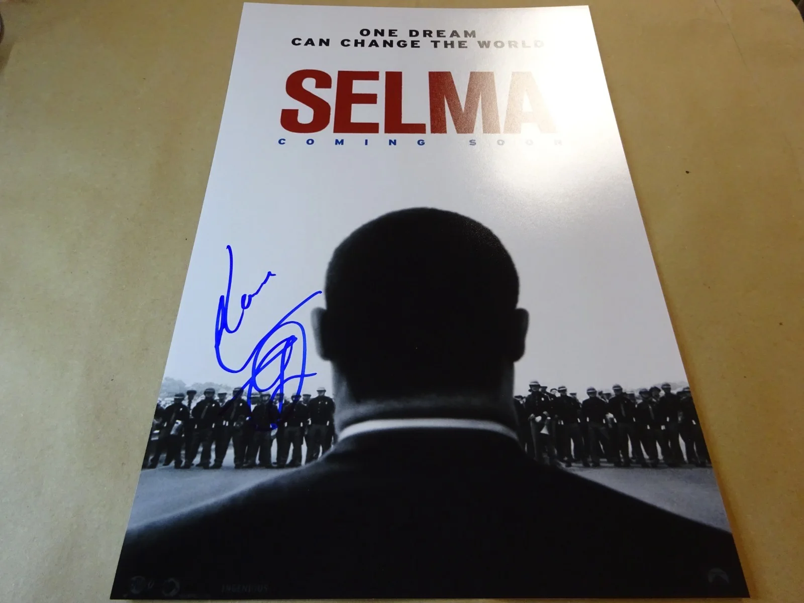 Common — Signed Common Autographed 11"x17" Selma Photo, image 2