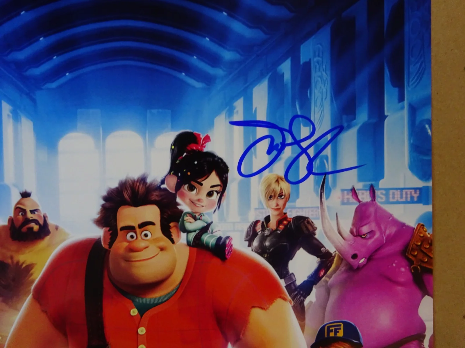 Jane Lynch — Signed Jane Lynch Autographed Wreck-It Ralph 11"x17" Photo, image 3