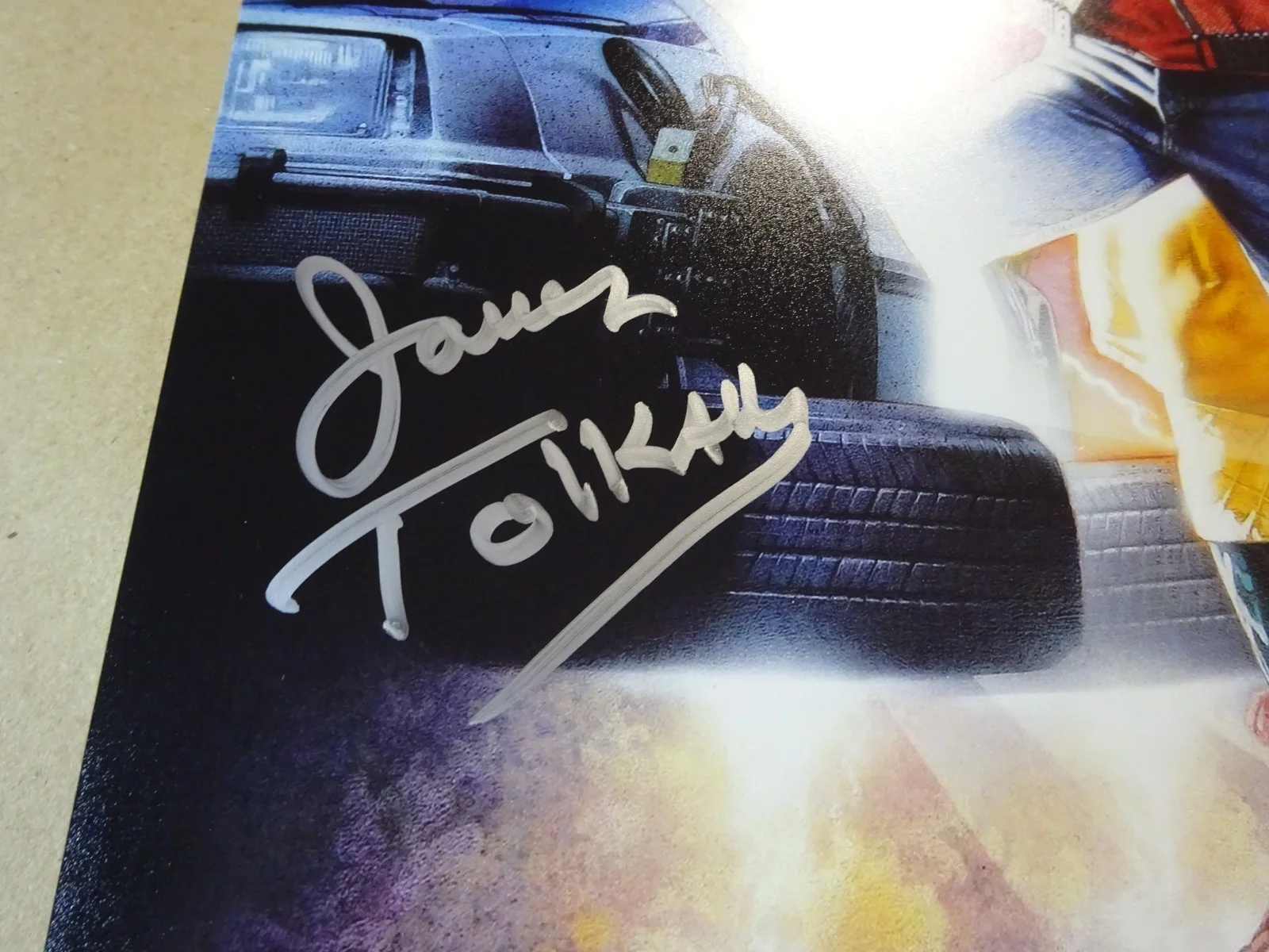 James Tolkan — Signed James Tolkan Autographed Back To The Future II 11"x17" Photo Beckett COA, изображение 4