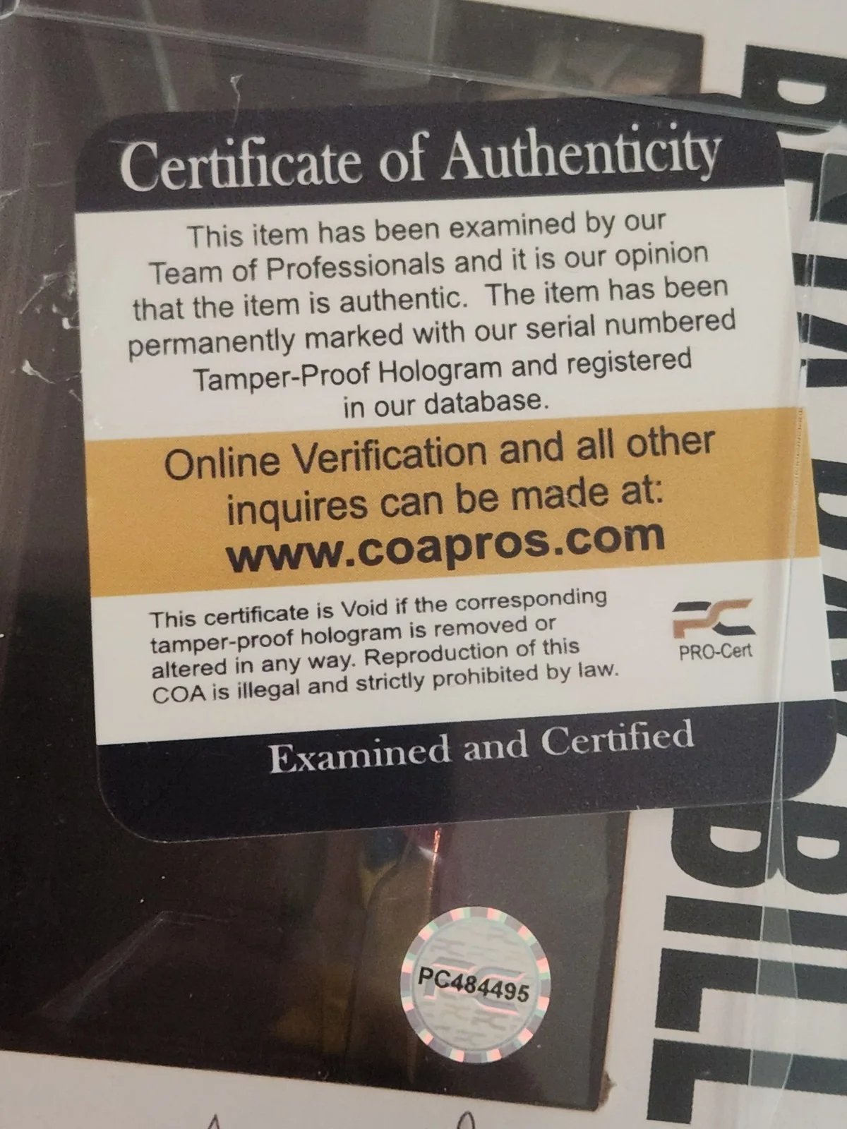 Chris Hemsworth — Chris Hemsworth Autographed Thor Funko Pop With Certification, image 5