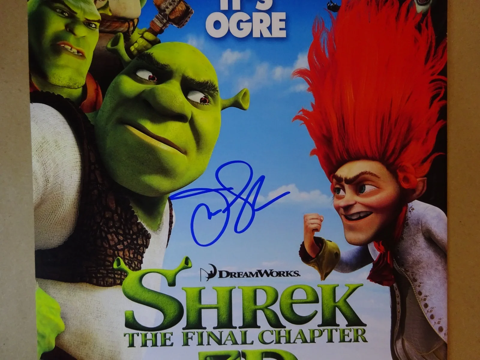 Jane Lynch — Signed Jane Lynch Autographed Shrek Final Chapter 11"x17" Photo Beckett BAS COA, изображение 3