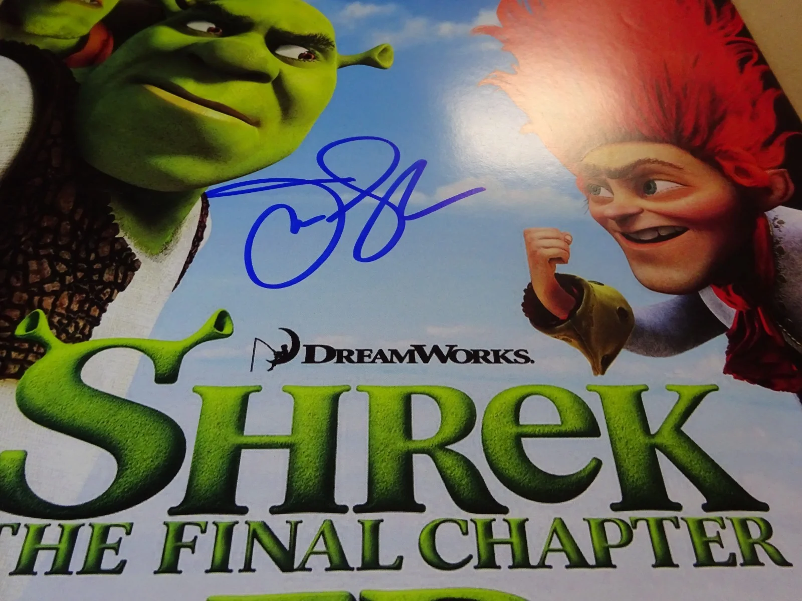 Jane Lynch — Signed Jane Lynch Autographed Shrek Final Chapter 11"x17" Photo Beckett BAS COA, изображение 4