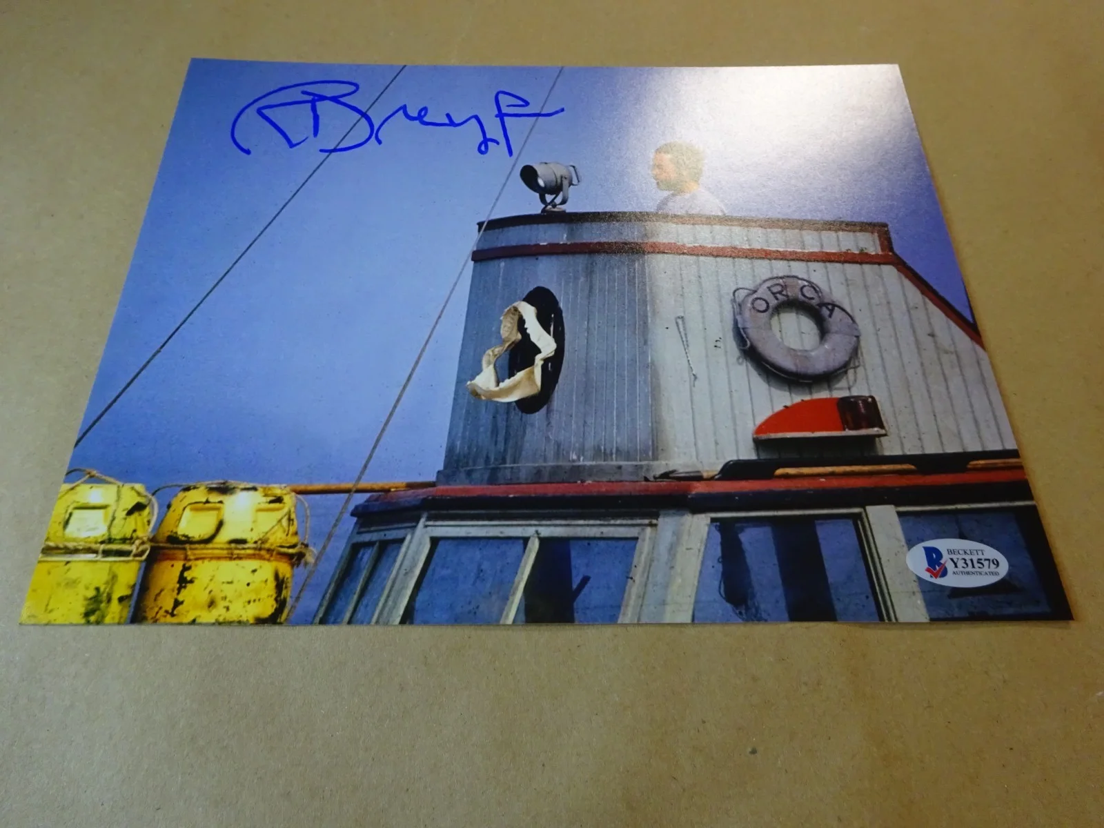 Richard Dreyfuss — Signed Richard Dreyfuss Autographed 8"x10" Photo Jaws Beckett COA, изображение 2