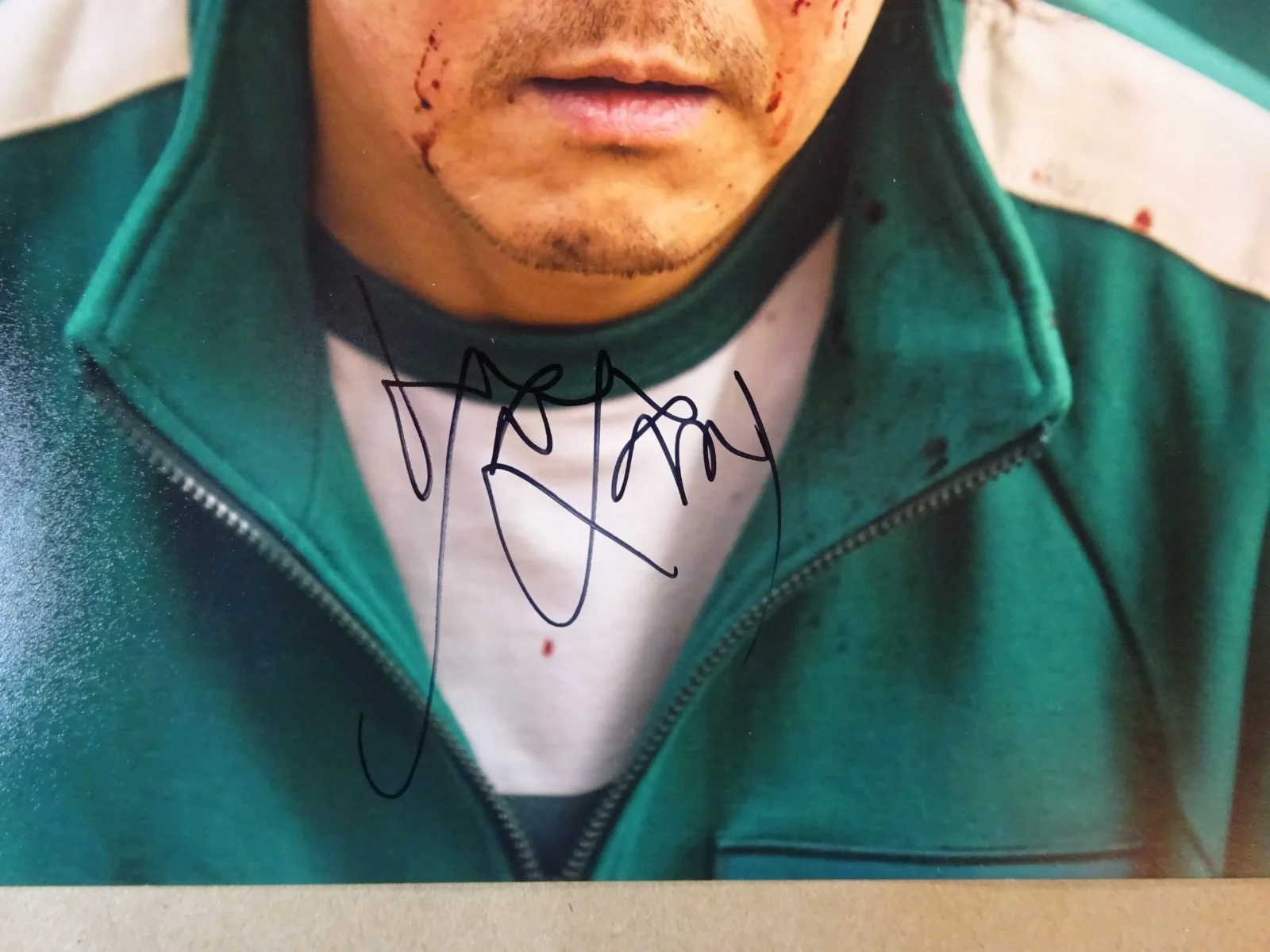 Lee Jung-Jae — Signed Lee Jung-Jae Autographed 8"x10" Photo Squid Game Player 456 JSA COA, изображение 3
