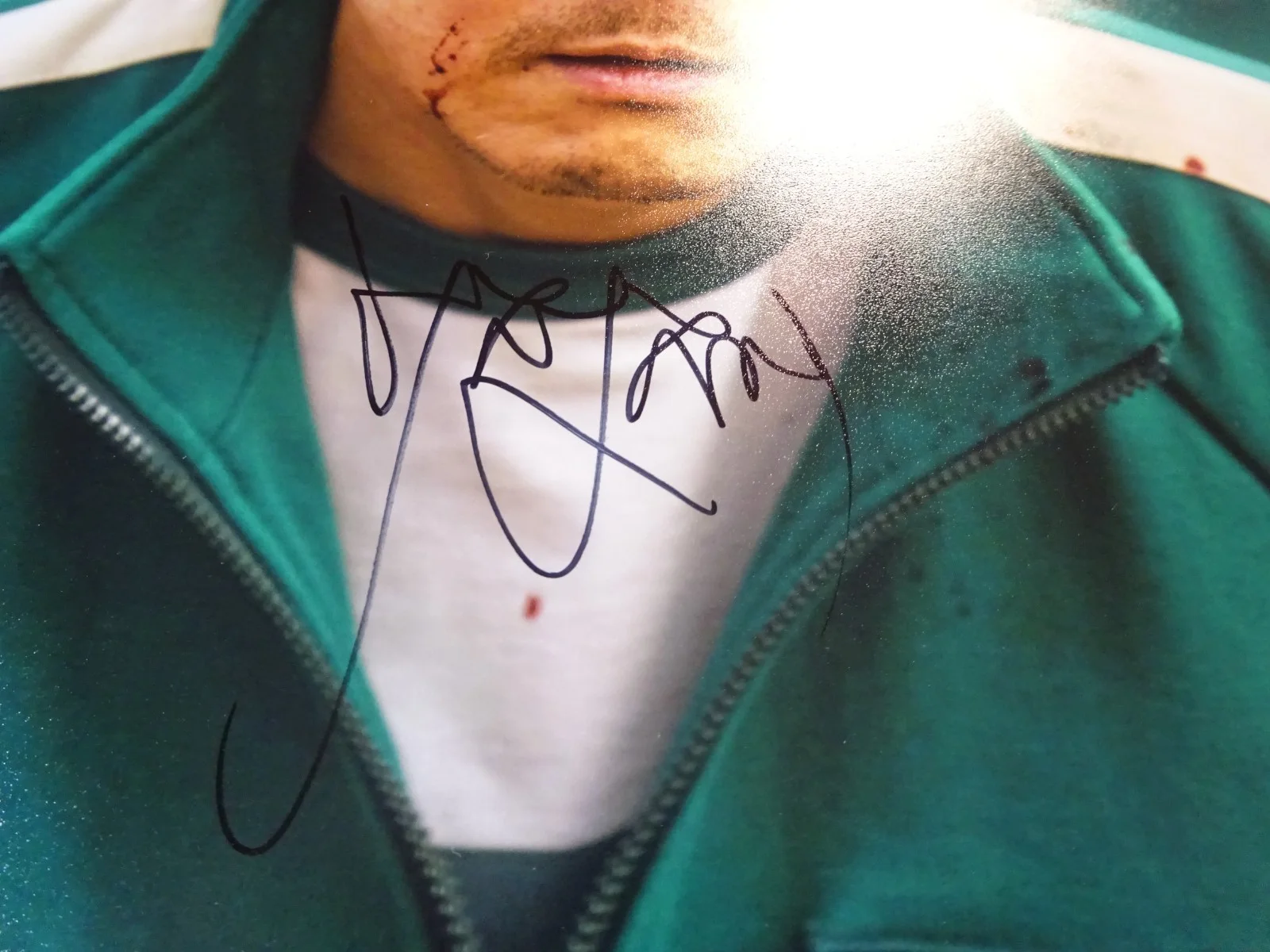 Lee Jung-Jae — Signed Lee Jung-Jae Autographed 8"x10" Photo Squid Game Player 456 JSA COA, изображение 4