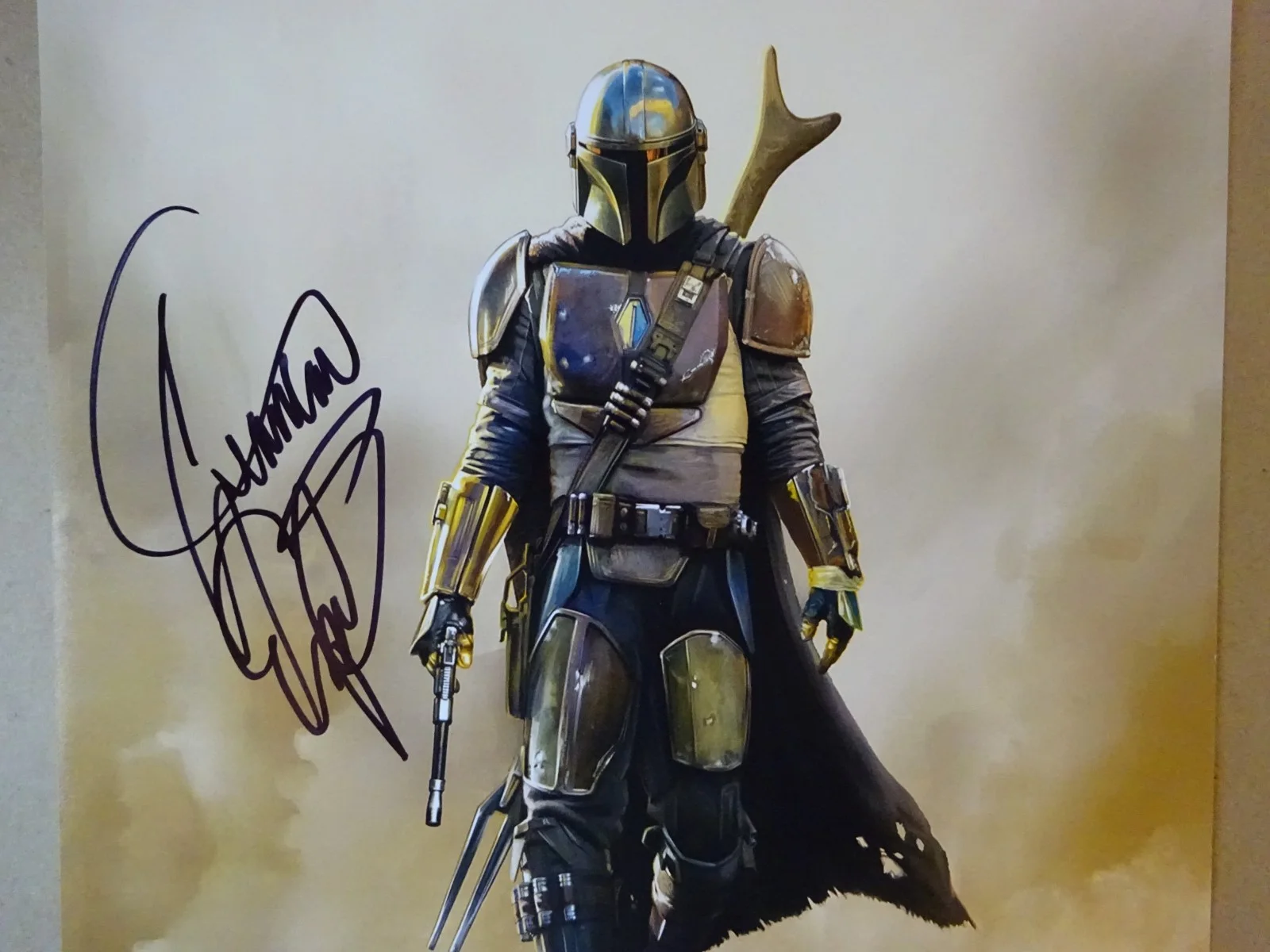 Giancarlo Esposito — Signed Giancarlo Esposito Autographed 11"x17" Photo The Mandalorian Beckett COA, изображение 3