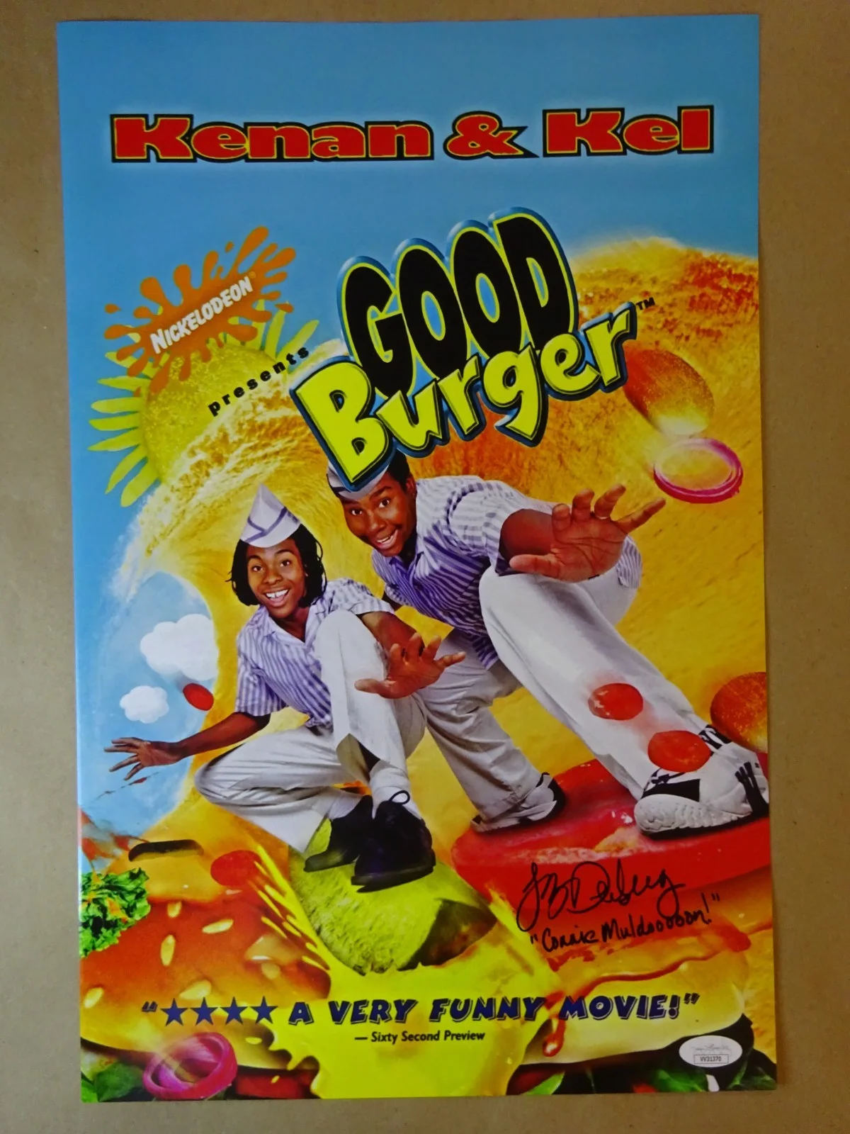 Lori Beth Denberg — Signed Lori Beth Denberg Autographed Good Burger 11"x17" Photo JSA COA, изображение 2