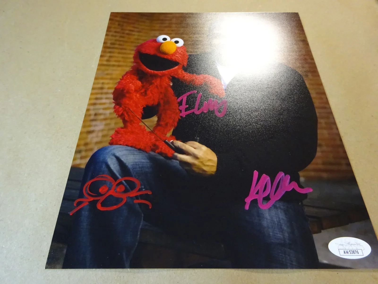 Kevin Clash — Signed Kevin Clash Autographed 8"x10" Photo Elmo Sesame Street JSA COA, изображение 2