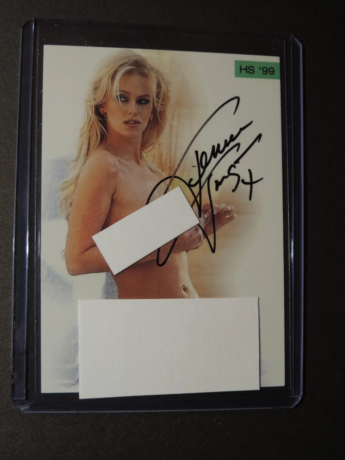 Jenna Jameson — Jenna Jameson Autographed Trading Card Hot Shots 99 No 174 MINT, изображение 2