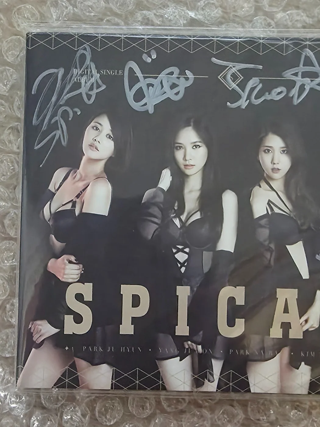 SPICA's Digital Single Album Autographed Hand Signed, image 4