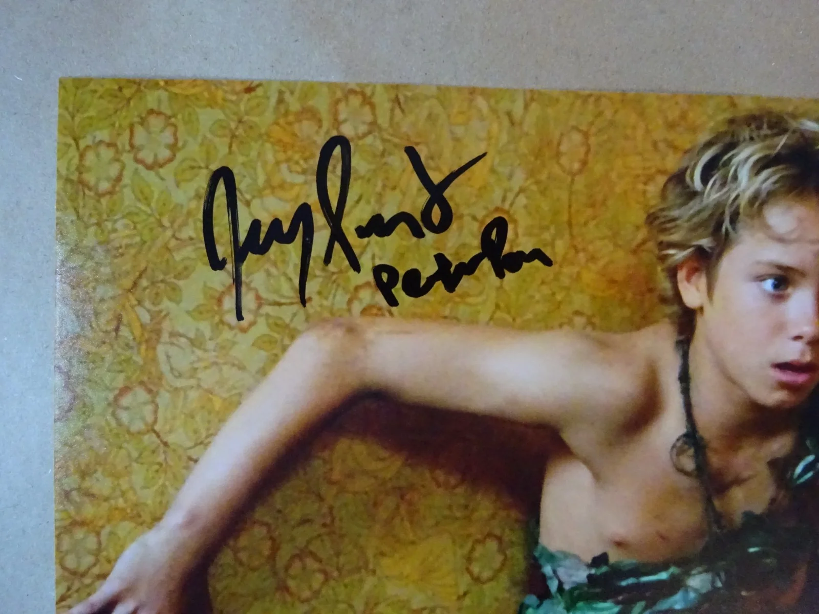 Jeremy Sumpter — Autographed Jeremy Sumpter Signed 8"x10" Photo Peter Pan JSA COA, изображение 3