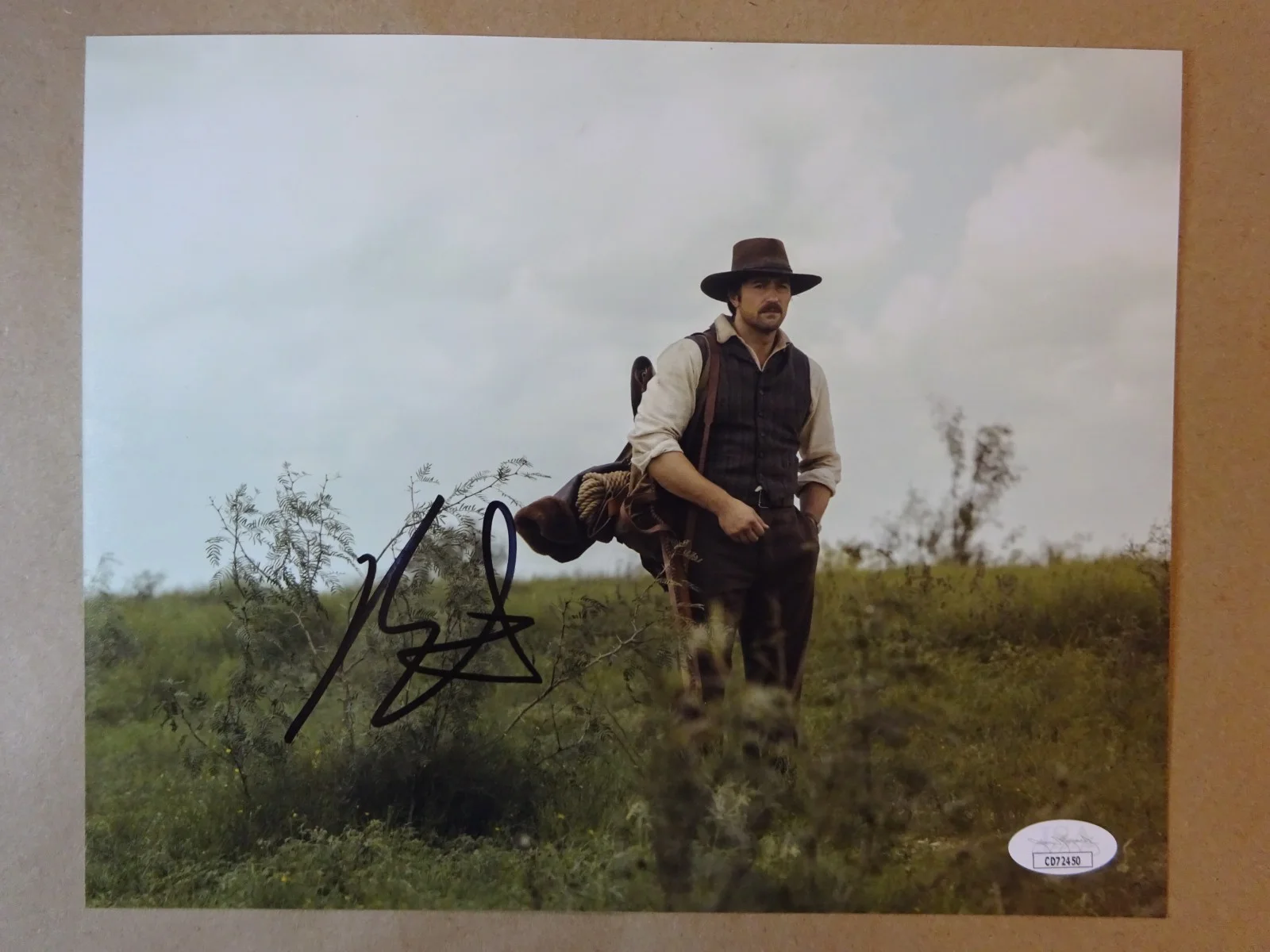 Brandon Sklenar — Autographed Brandon Sklenar Signed 8"x10" Photo Spencer Dutton 1923 JSA COA