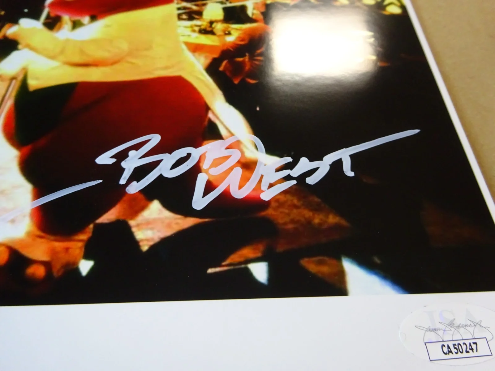 Bob West — Autographed Bob West Signed 8"x10" Barney Photo JSA COA, изображение 4