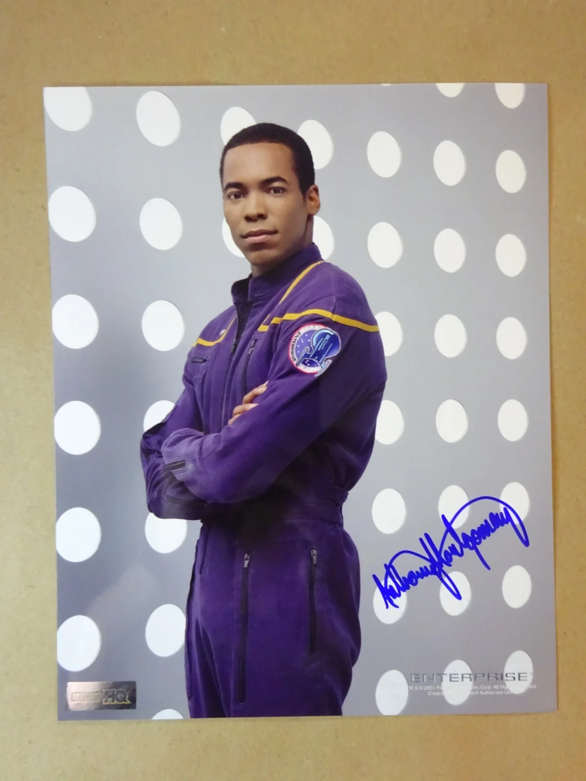 Anthony Montgomery — Autographed Anthony Montgomery 8"x10" Star Trek Enterprise Photo FanExpo COA, изображение 2