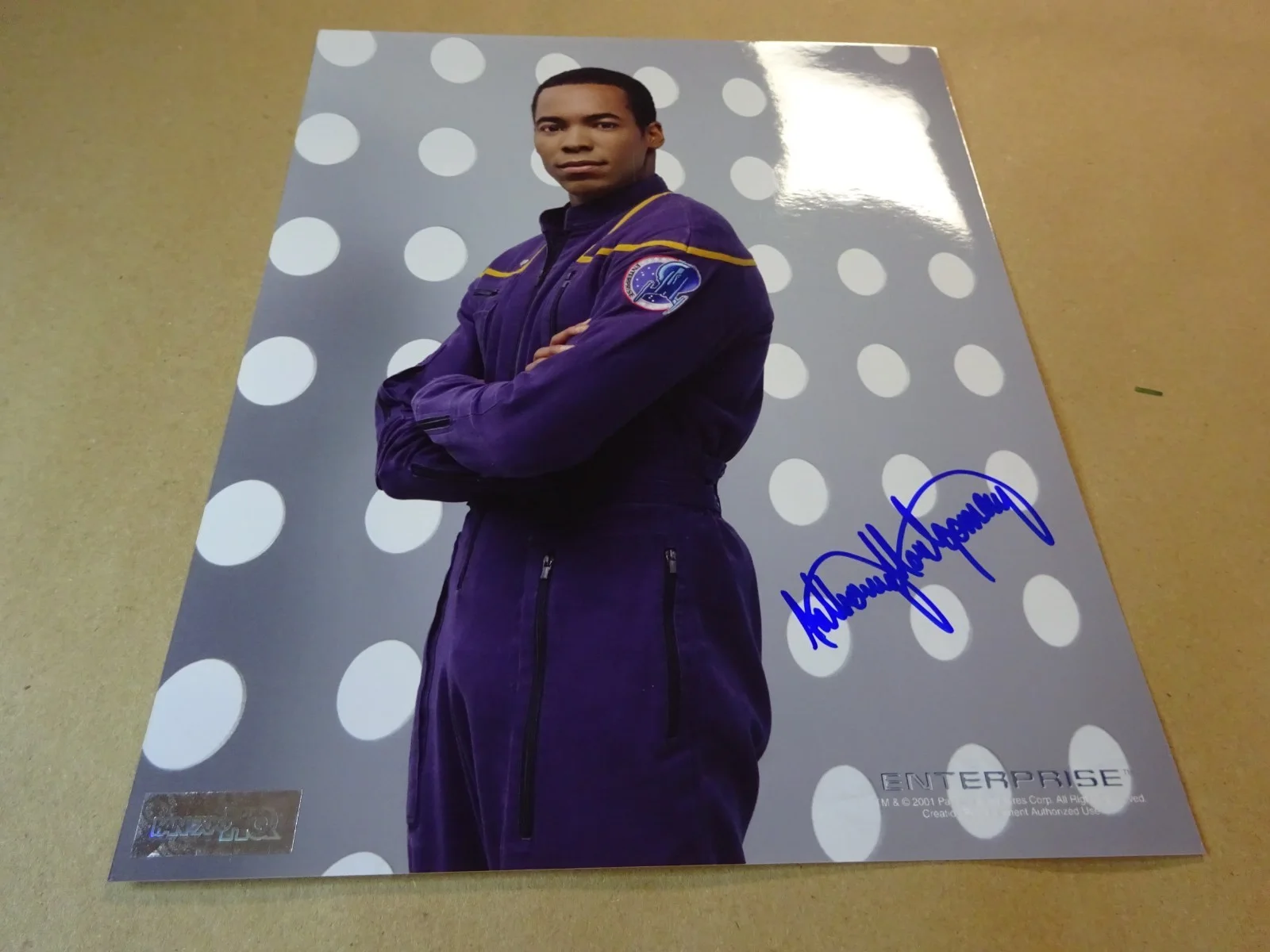 Anthony Montgomery — Autographed Anthony Montgomery 8"x10" Star Trek Enterprise Photo FanExpo COA, изображение 3