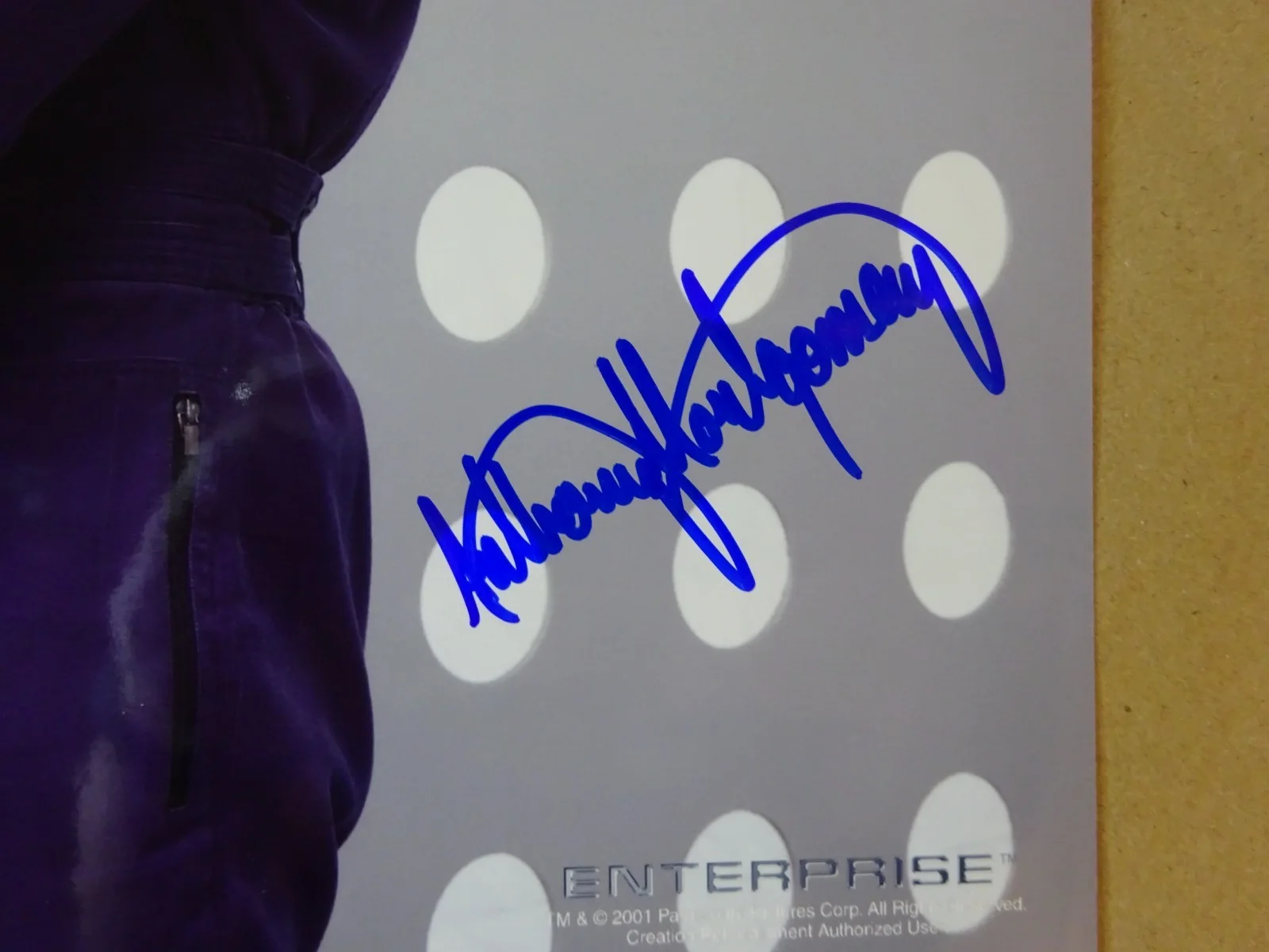 Anthony Montgomery — Autographed Anthony Montgomery 8"x10" Star Trek Enterprise Photo FanExpo COA, изображение 4