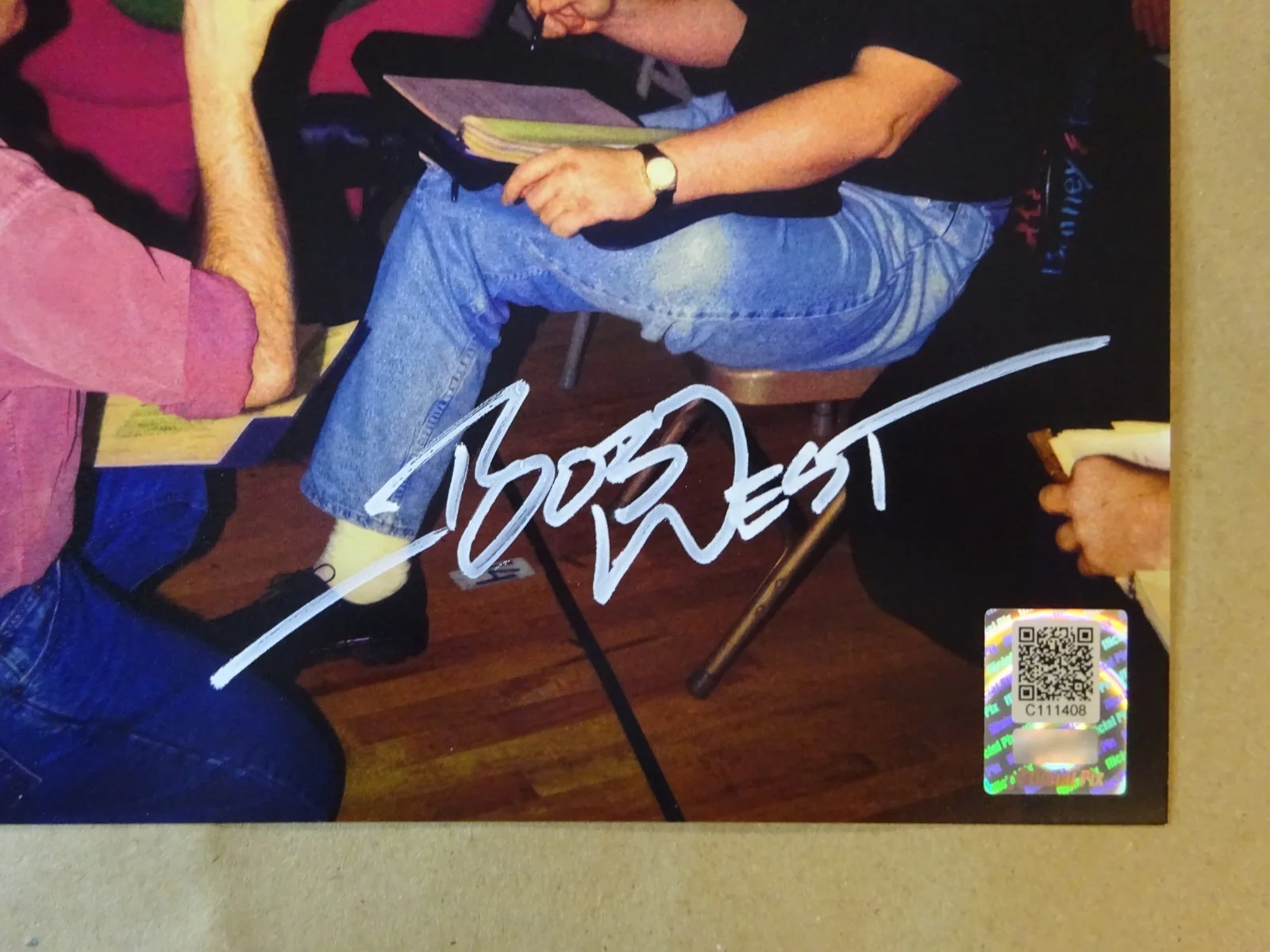 Bob West — Autographed Bob West Signed 8"x10" Barney Photo Official Pix COA, изображение 3