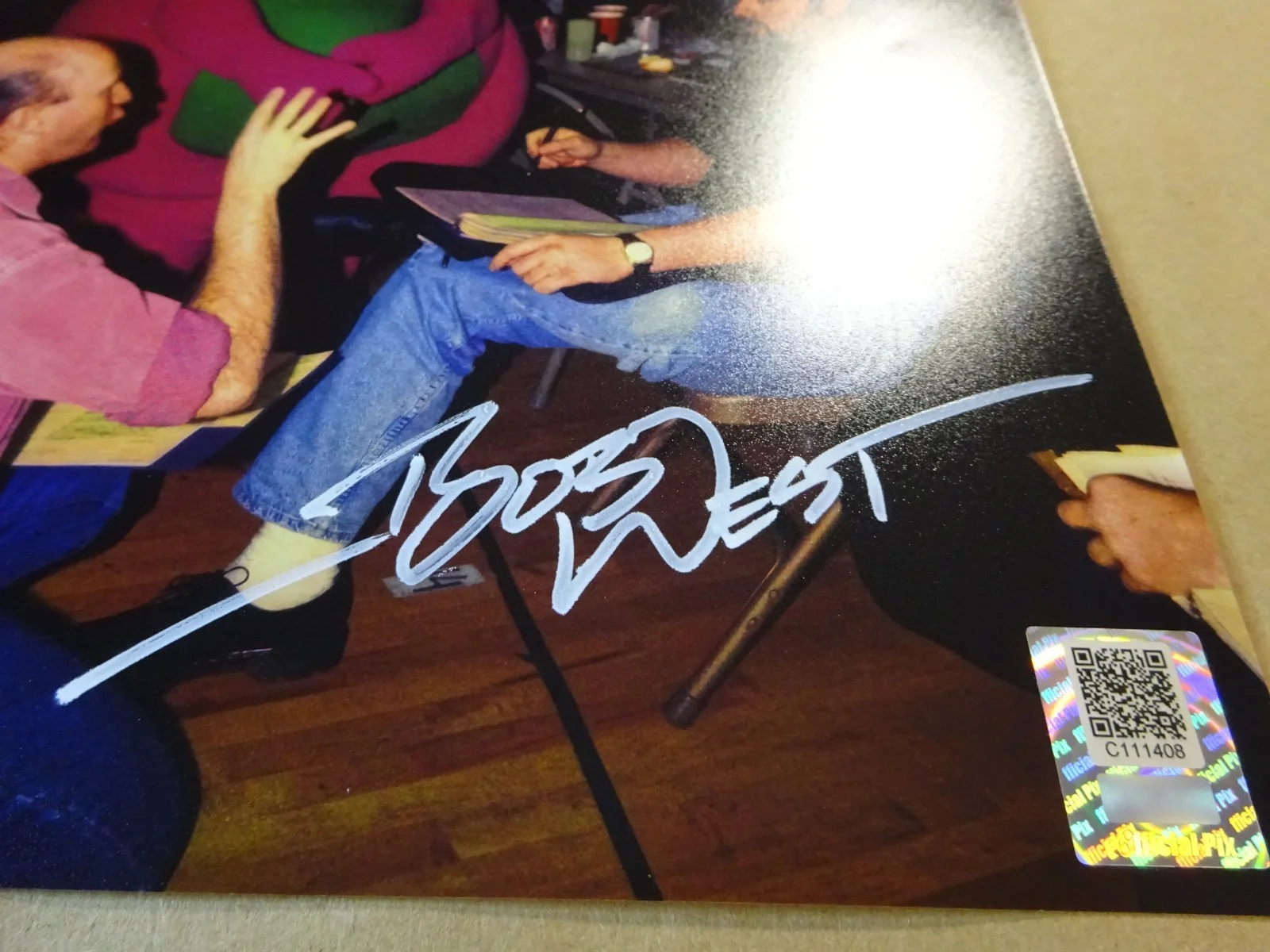 Bob West — Autographed Bob West Signed 8"x10" Barney Photo Official Pix COA, изображение 4