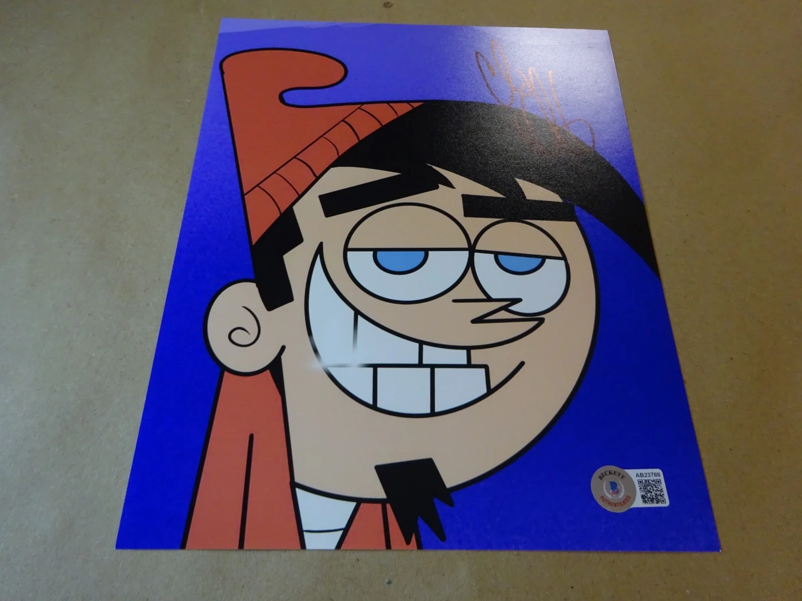 Chris Kirkpatrick — Autographed Chris Kirkpatrick Signed 8"x10" Fairly Oddparens Photo BAS COA, image 2