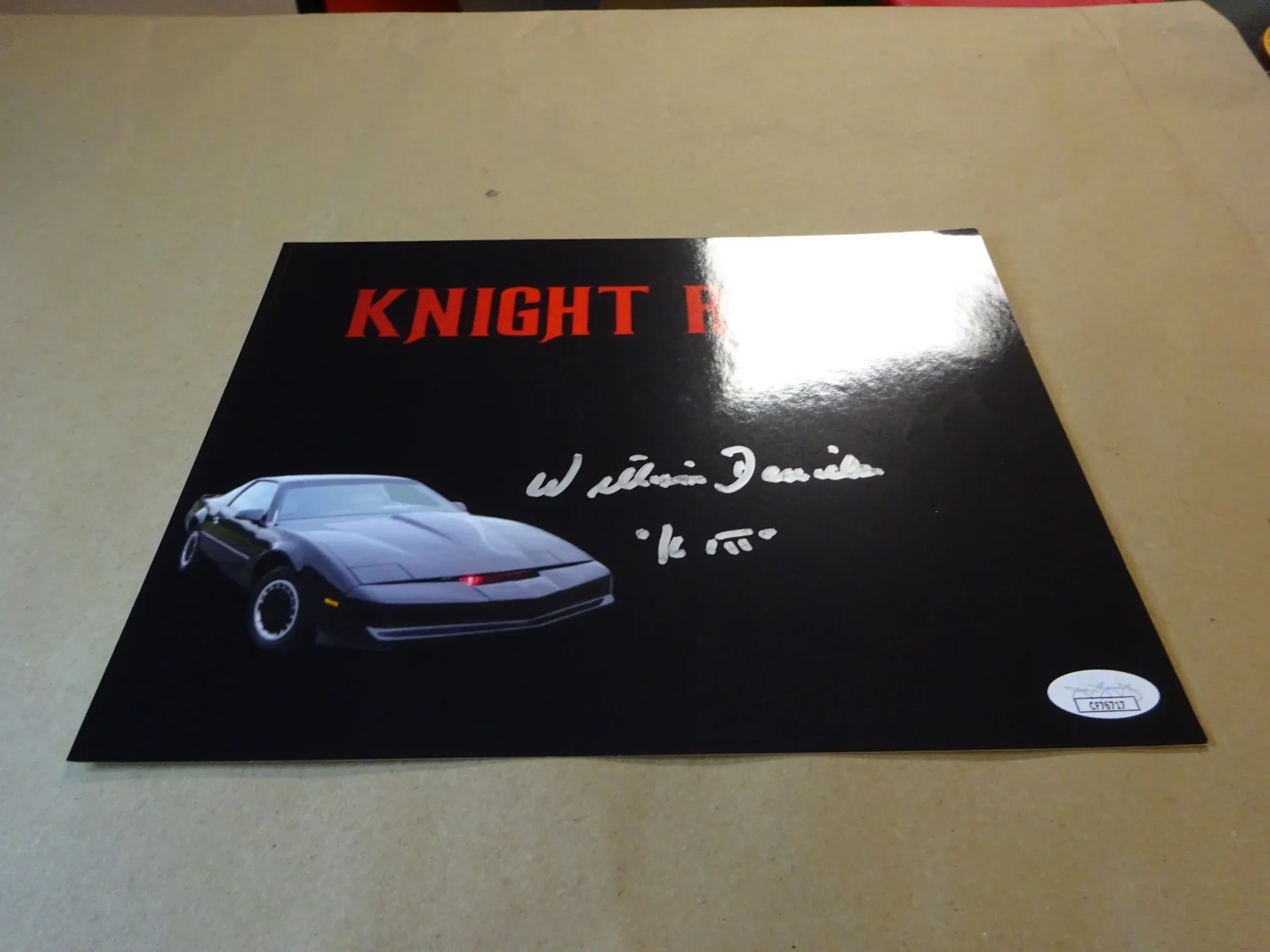 William Daniels — Autographed William Daniels Signed 8"x10" Photo Knight Rider Kitt JSA COA, изображение 2