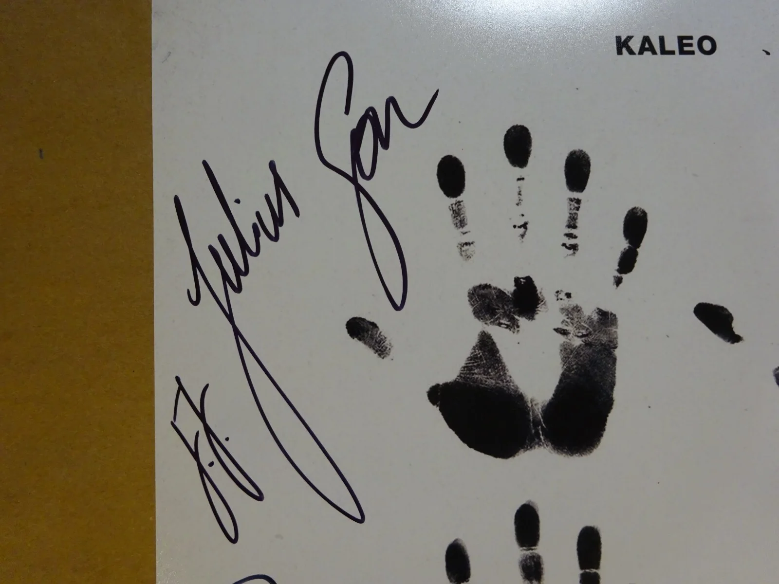 Autographed Kaleo A/B Album 12"x12" Photo Signed By 4 Beckett COA LOA BAS, изображение 4