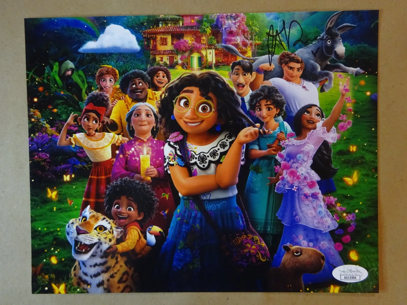 Jessica Darrow — Autographed Jessica Darrow Signed 8"x10" Photo Disney Encanto JSA COA