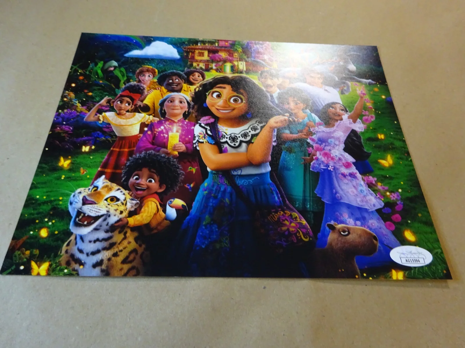 Jessica Darrow — Autographed Jessica Darrow Signed 8"x10" Photo Disney Encanto JSA COA, image 2