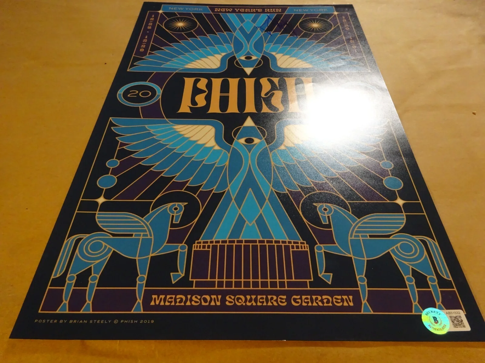 Signed Jon Fishman Autographed Phish 11"x17" Photo Beckett BAS COA LOA, изображение 3