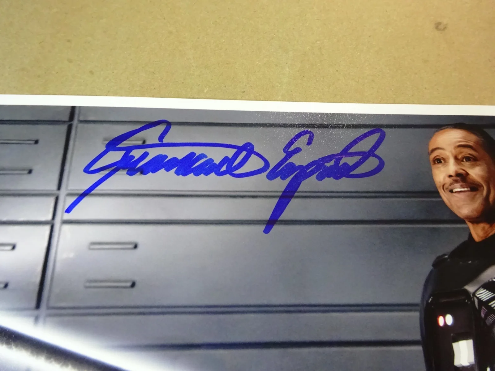 Giancarlo Esposito — Signed Giancarlo Esposito 8"x10" Photo Star Wars Mandalorian Official Pix COA, изображение 4