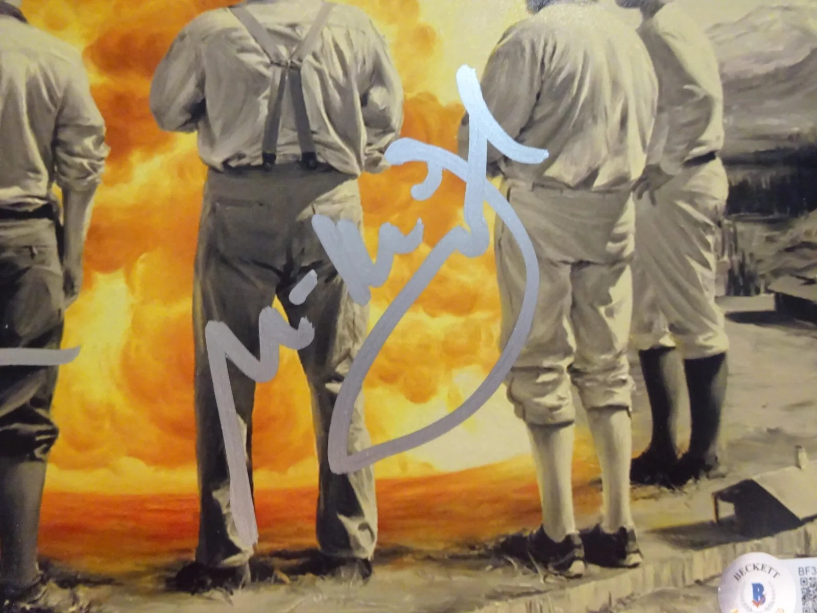 Phish Fuego 12"x12" Photo Flat Autographed by Page McConnell Mike Gordon BAS COA, image 4