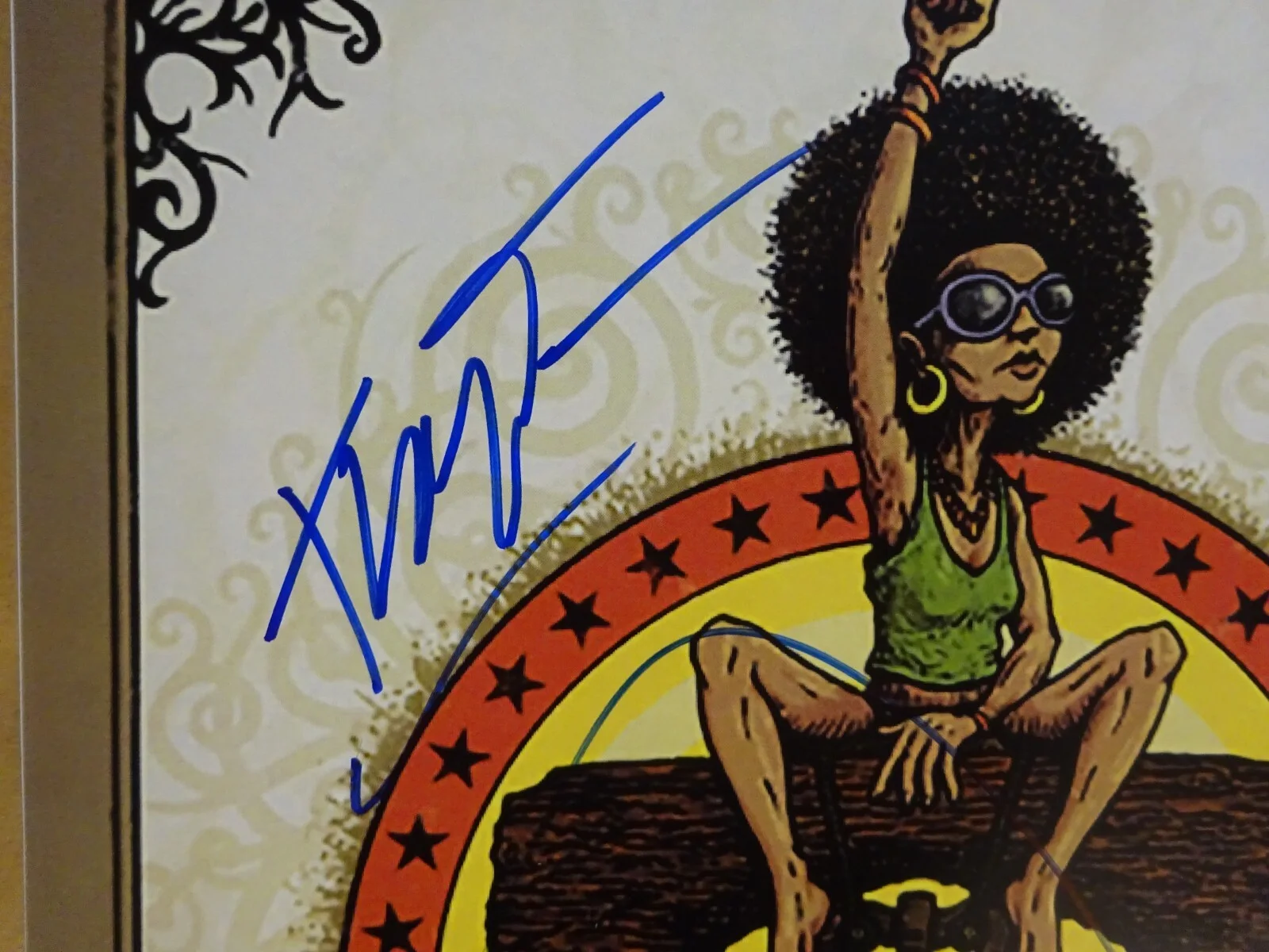 Autographed The Roots 11"x17" The Fillmore Photo Questlove Black Thought BAS COA, image 3