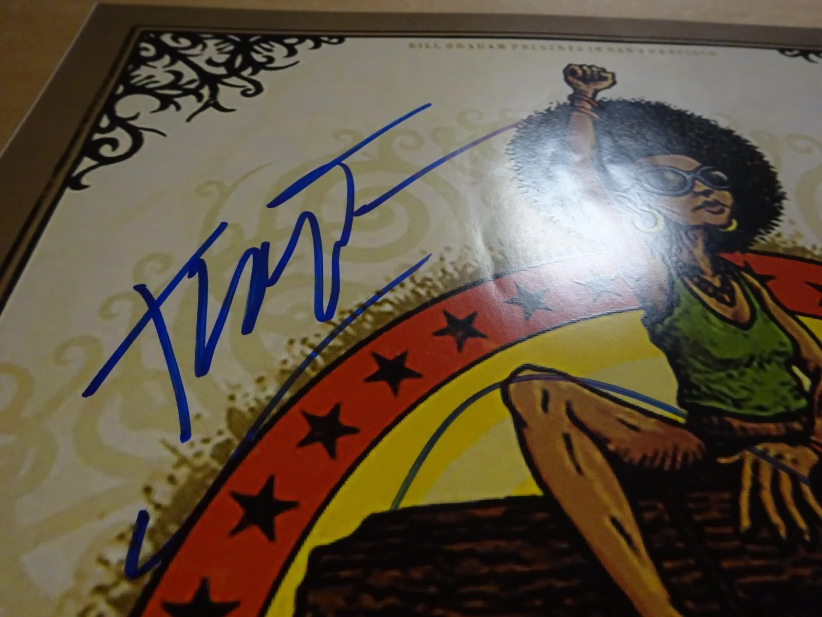 Autographed The Roots 11"x17" The Fillmore Photo Questlove Black Thought BAS COA, image 4