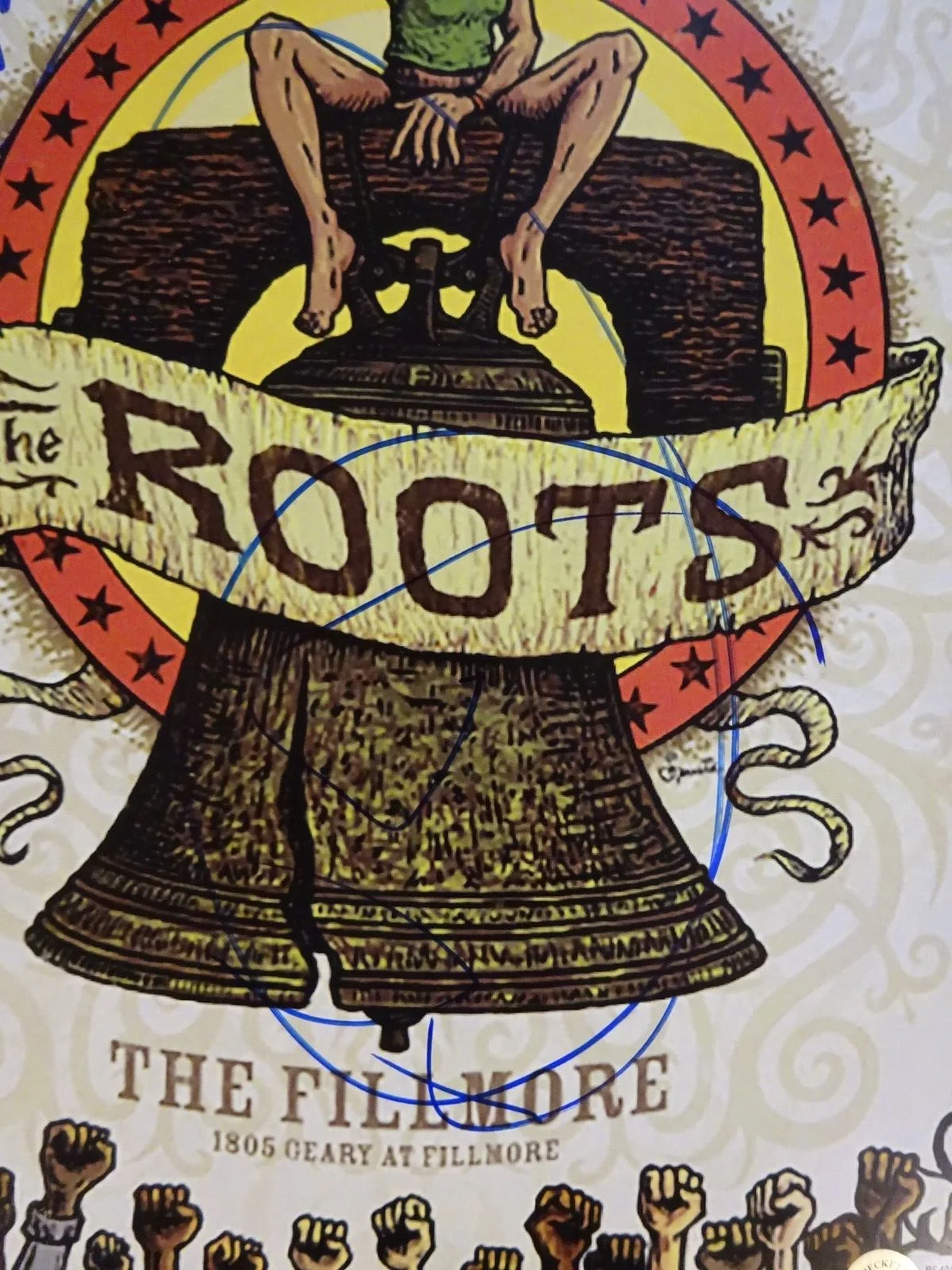 Autographed The Roots 11"x17" The Fillmore Photo Questlove Black Thought BAS COA, image 5