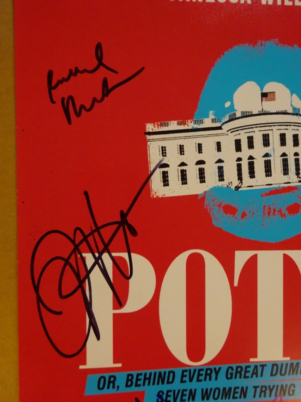 Autographed POTUS 11"x17" Photo Signed By 7 - Broadway Cast Beckett BAS LOA COA, изображение 5