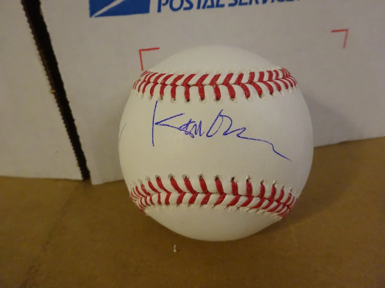 Rob McElhenney, Kaitlin Olson — Signed Rob McElhenney & Kaitlin Olson It's Always Sunny Baseball Beckett BAS COA, image 4