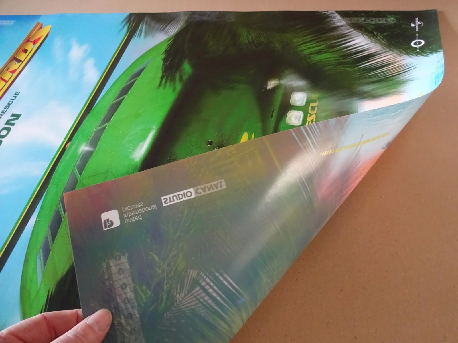 Thunderbirds 2004 Double Sided Movie Poster Mint 40" x 27", image 2