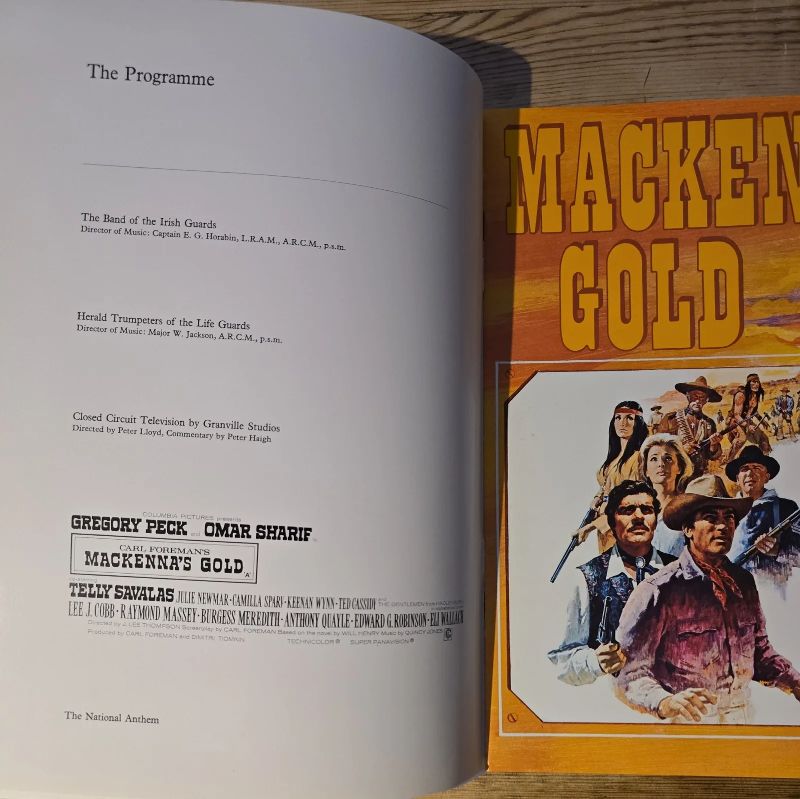 Mackenna's Gold Royal Charity Premiere souvenir programme 1969 Princess Margaret, image 3