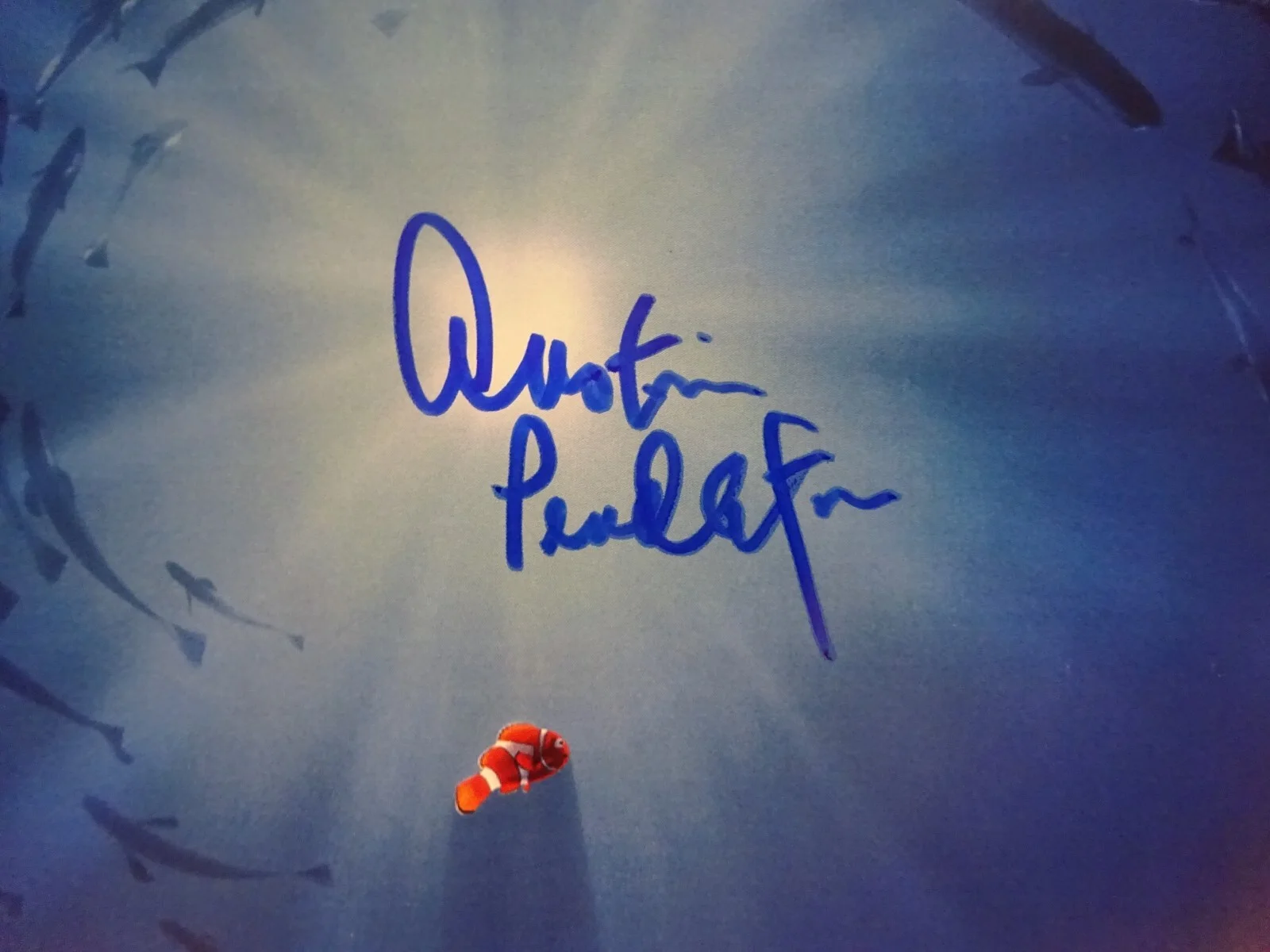 Austin Pendleton — Signed Austin Pendleton Autographed Finding Nemo 11"x17" Photo Beckett COA, изображение 3