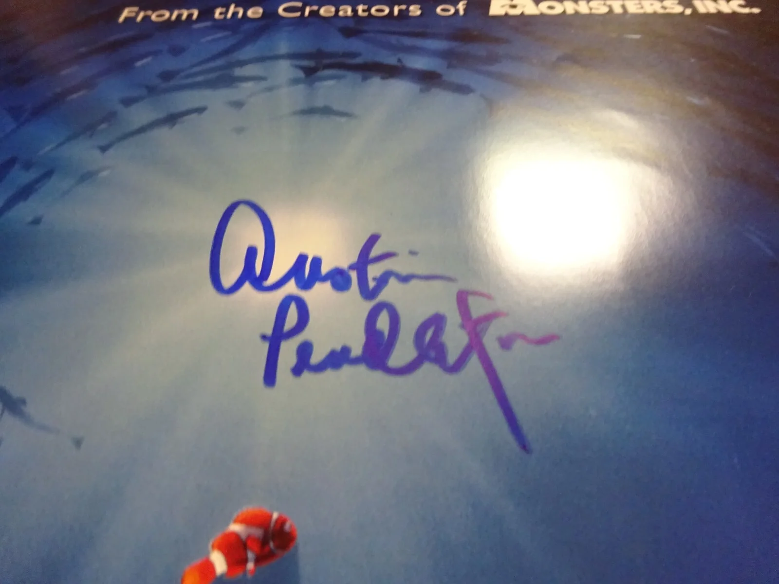 Austin Pendleton — Signed Austin Pendleton Autographed Finding Nemo 11"x17" Photo Beckett COA, изображение 4