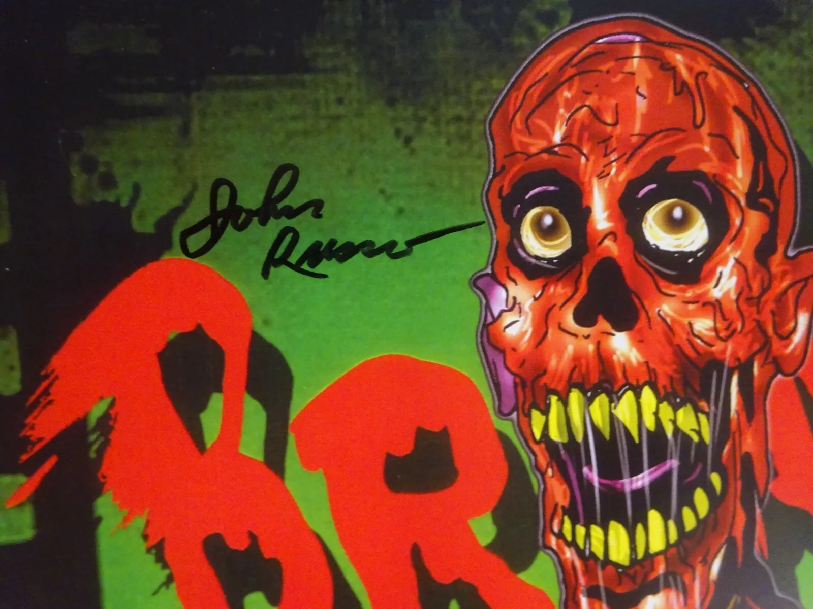 John Russo — Signed JOHN RUSSO Autographed BRAINS NOTLD ZOMBIE 11"x17" Photo BAS COA, image 3